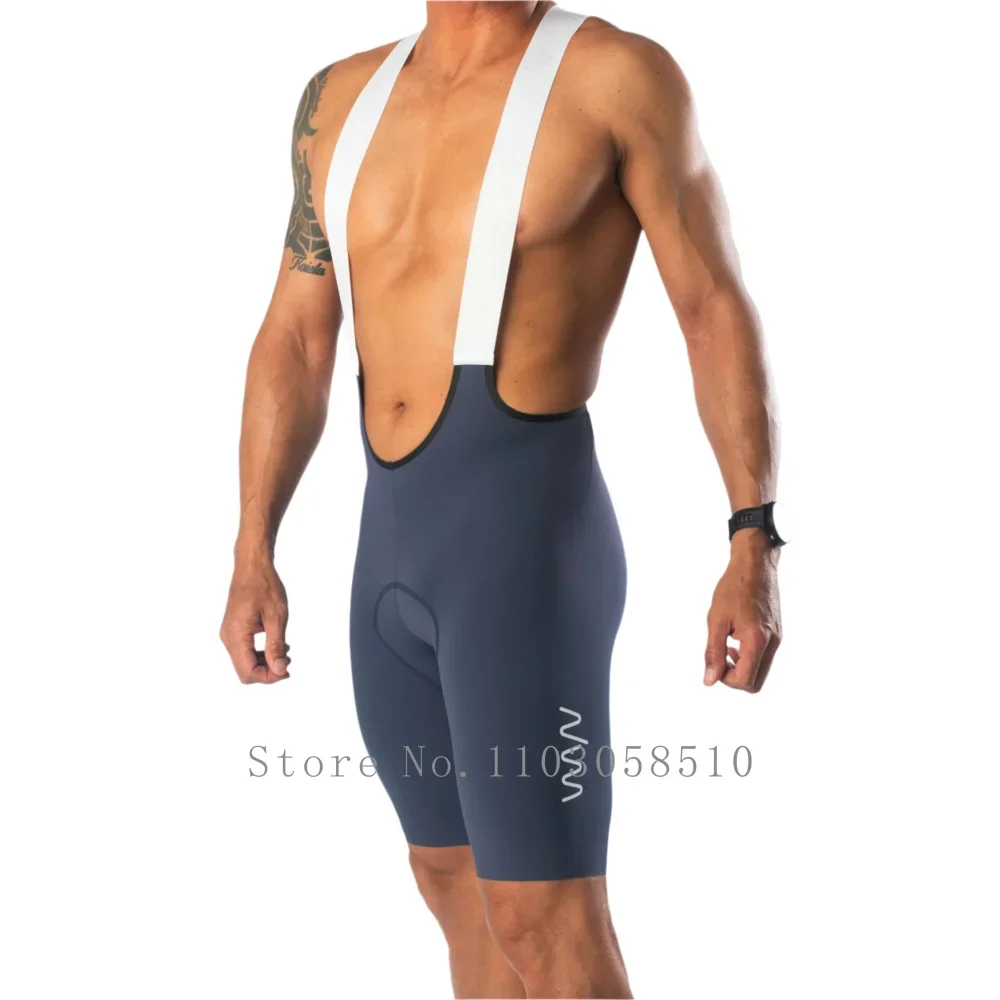 Cycling Commuter Pants - กางเกงปั่นจักรยานผู้ชาย Wyn รุ่น Bib Shorts สำหรับปั่นระยะไกล