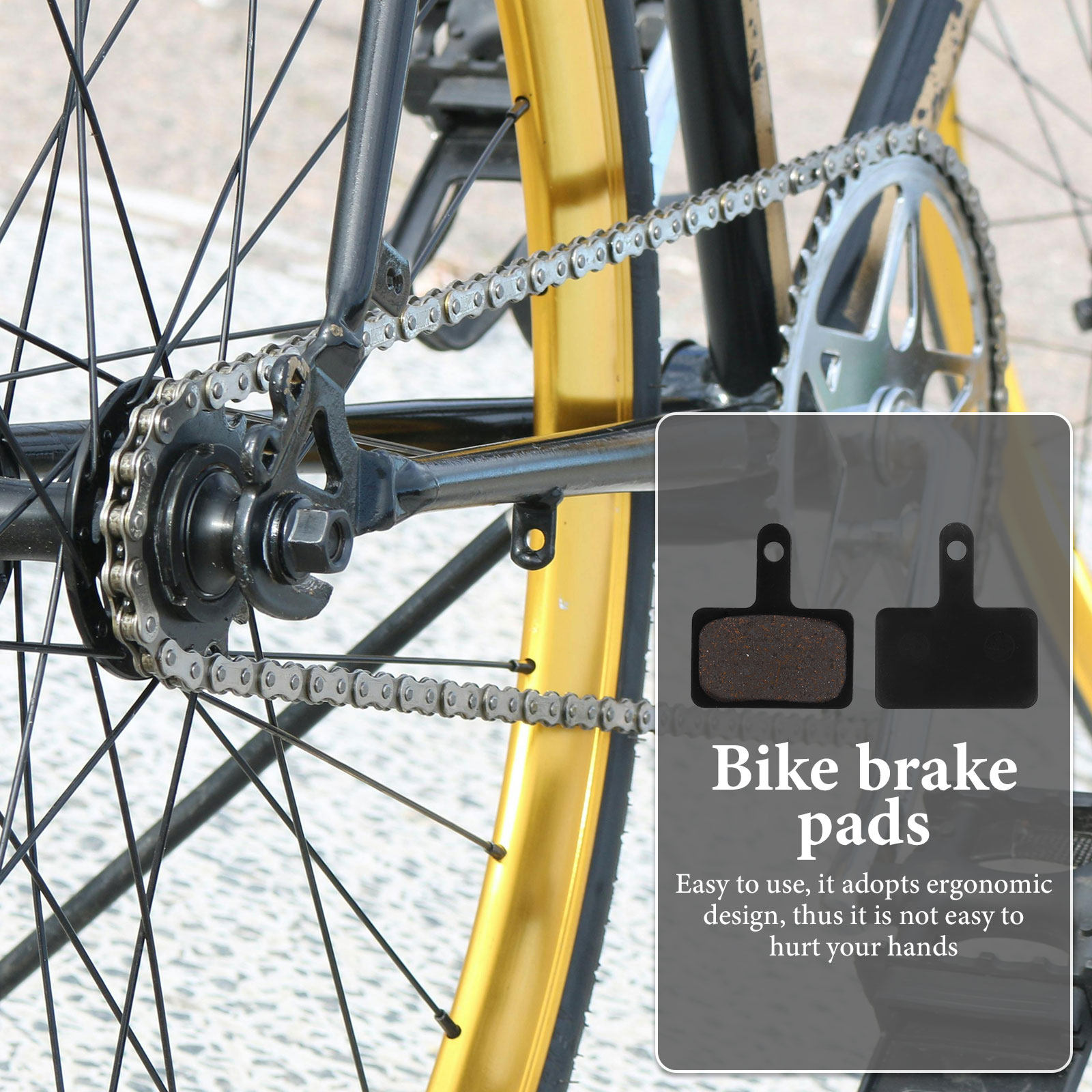 ชุดผ้าเบรกดิสก์ 6 ชุด น้ำหนักเ - Cycling Commute Essentials บทวิจารณ์และราคา