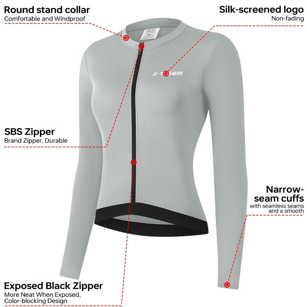 เสื้อปั่นจักรยานฤดูหนาว X-TIGE - Cycling Commuter Jacket บทวิจารณ์และราคา