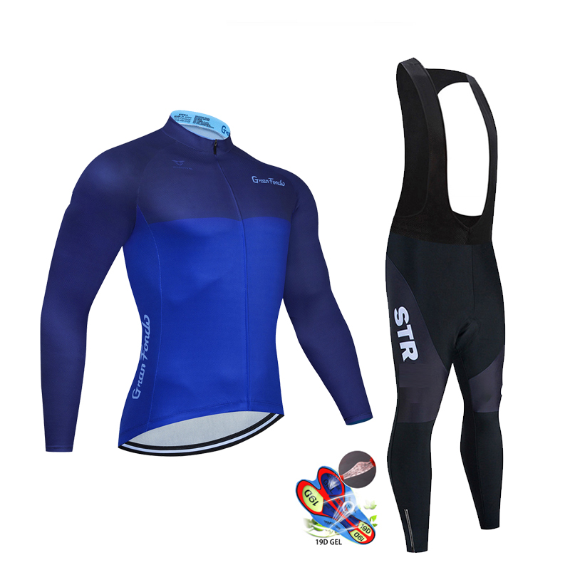 ฤดูใบไม้ร่วงสีดําชุดขี่จักรยาน - Cycling Community บทวิจารณ์และราคา