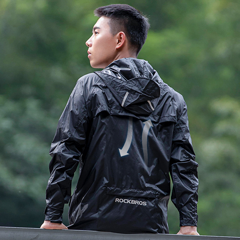 ROCKBROS กันน้ําขี่จักรยานเสื้ - Cycling Commuter Jacket บทวิจารณ์และราคา